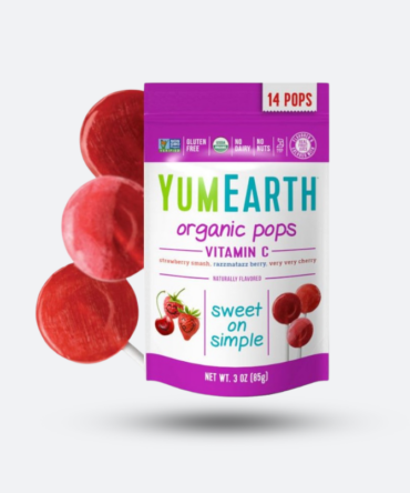 Yum Earth pulgakommid C-vitamiiniga